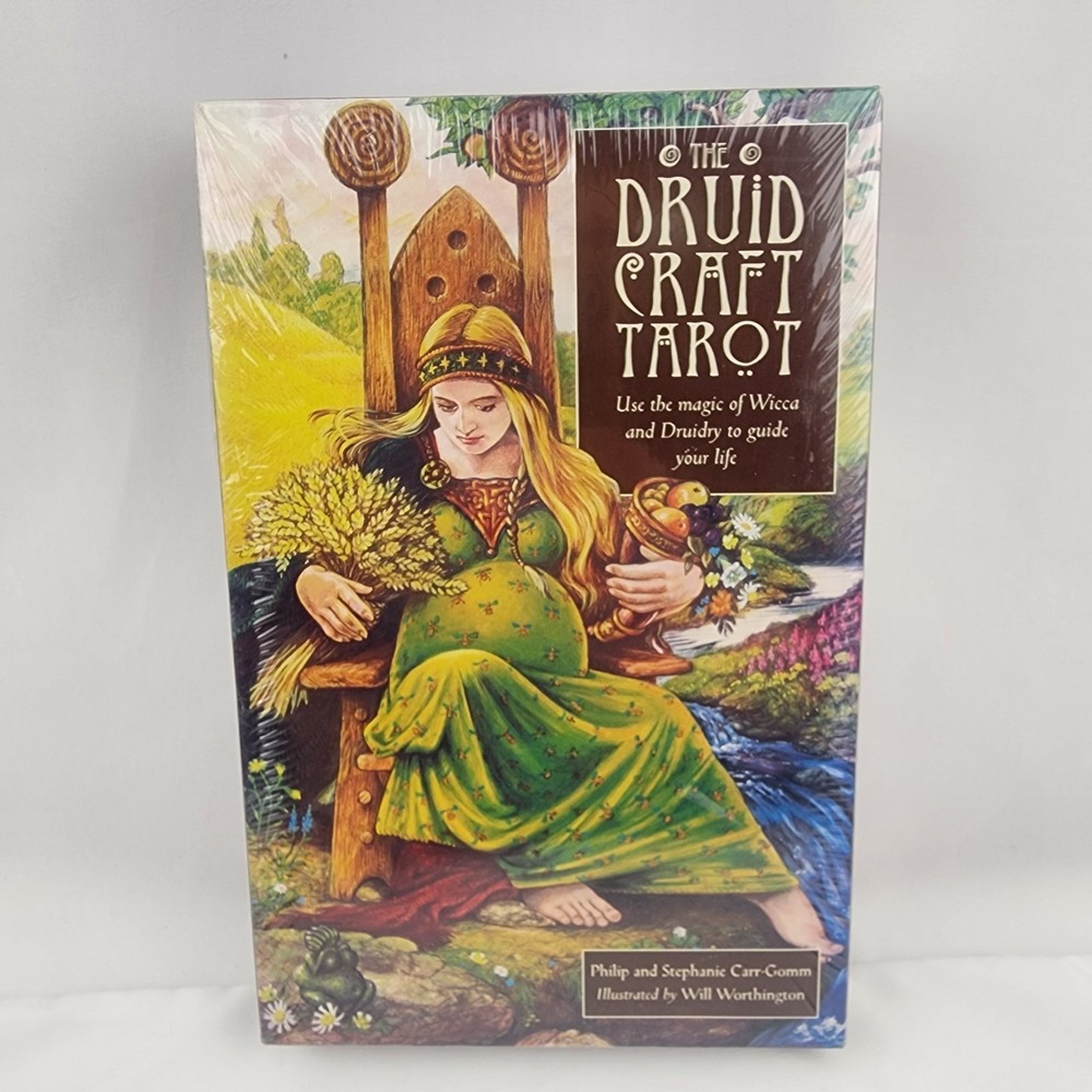 The Druidcraft Tarot Deck & Guidebook Set – 78 Cards + 192 Page‎ Book